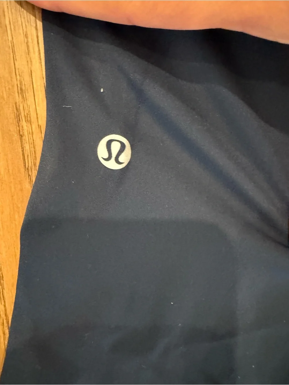 Peloton Lululemon Navy High-Rise Active Leggings with Side Pockets